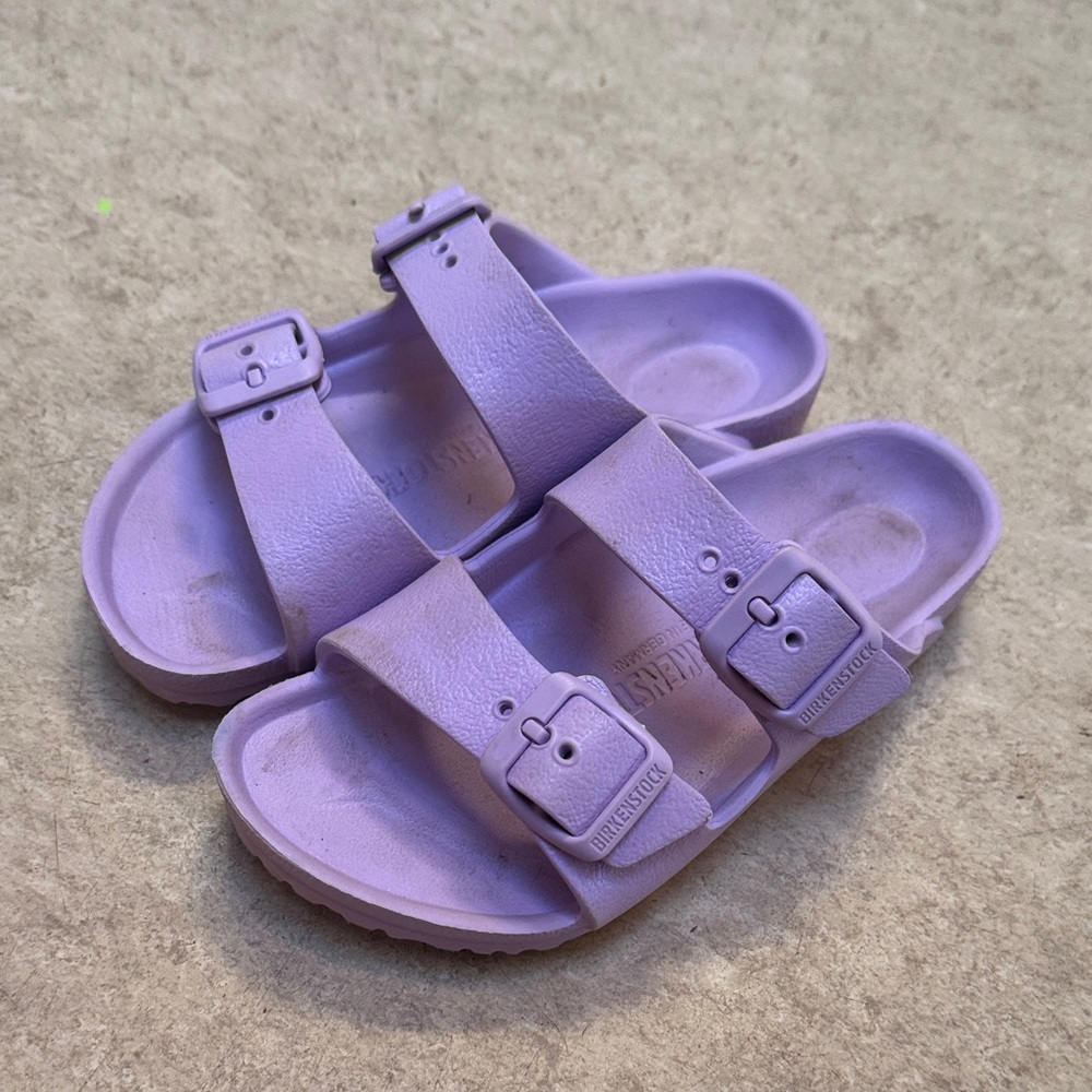 Kids Purple EVA Birkenstock Sandals